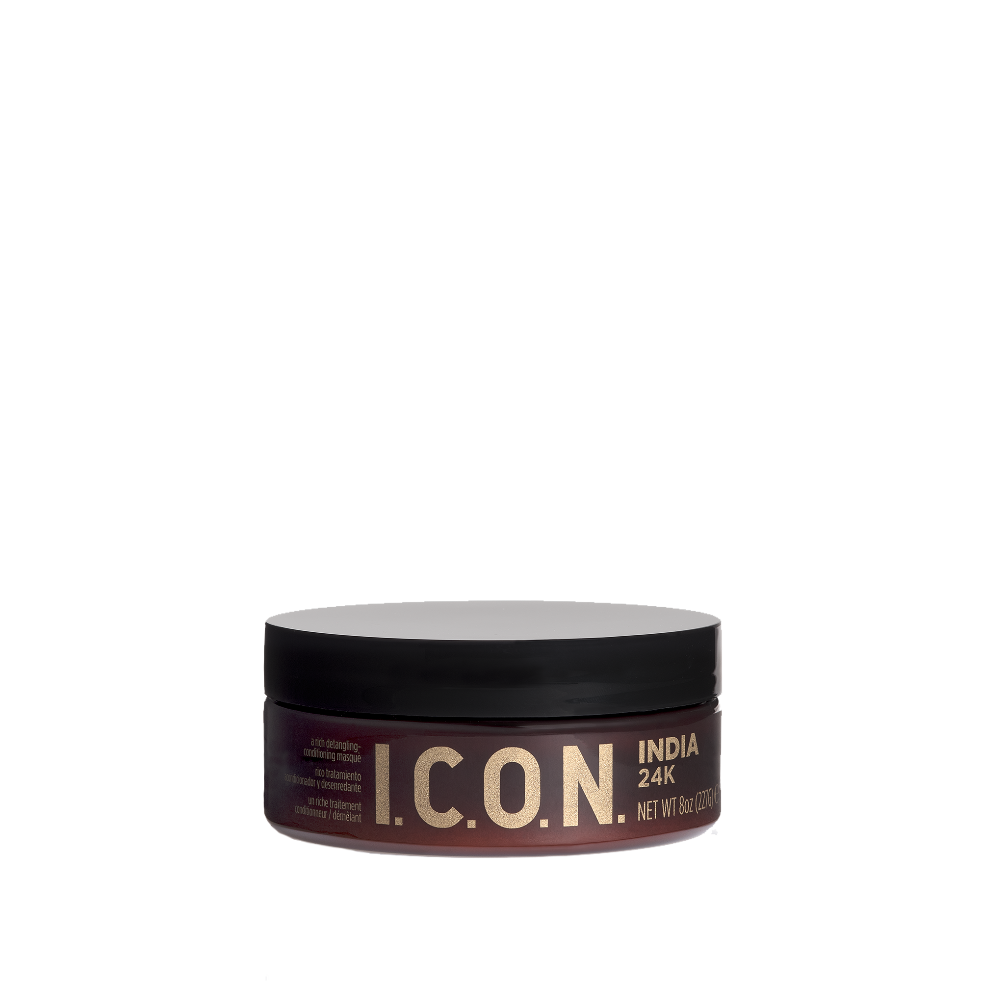 India 24K es un tratamiento acondicionador y desenredante que transforma el interior del cabello con micro-perlas y partículas microscópicas de oro.